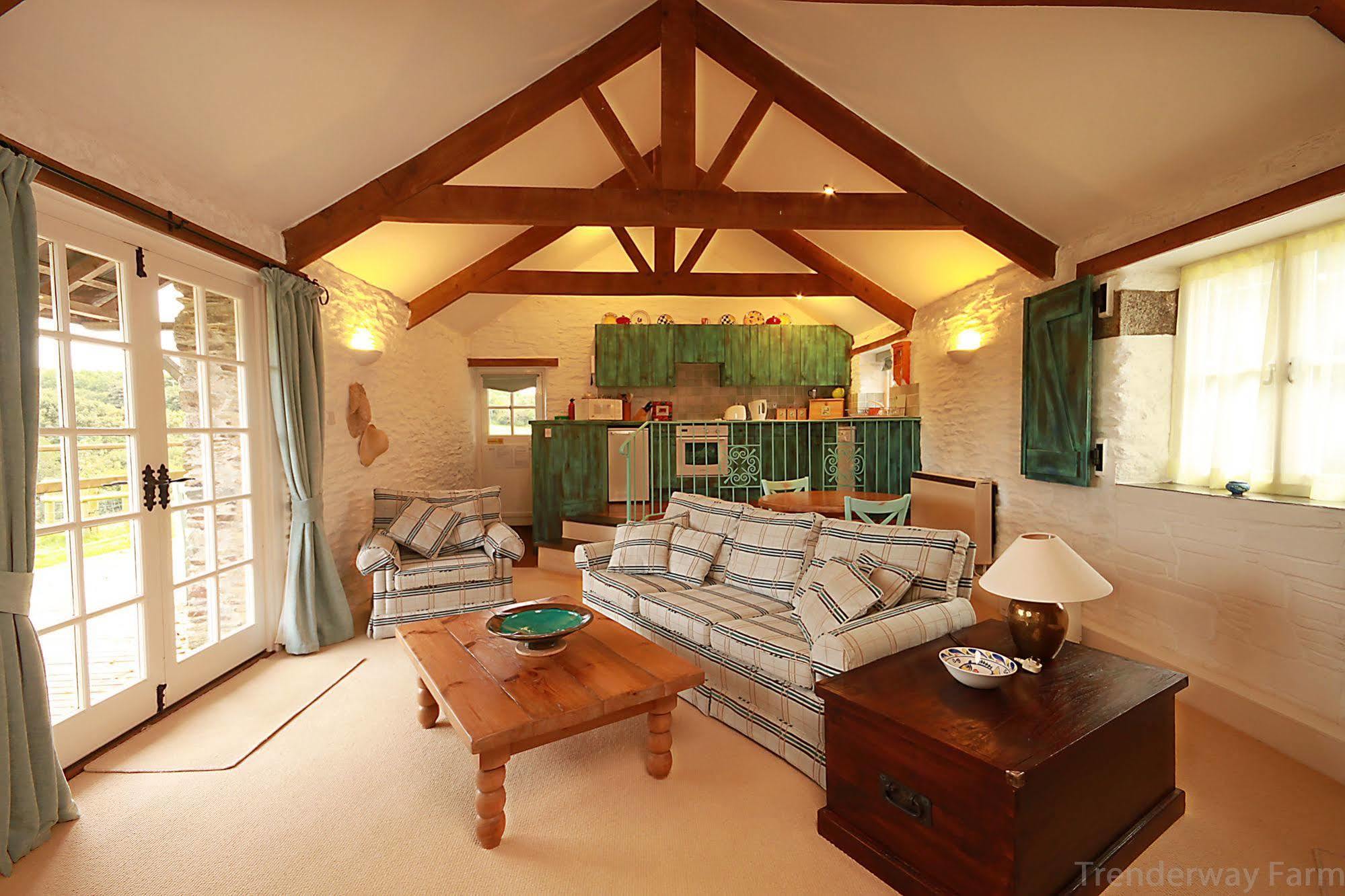 Trenderway Farm Bed & Breakfast Looe Dış mekan fotoğraf